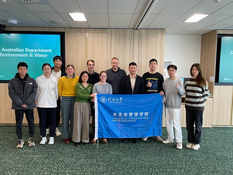 英国365集团公司水文学院师生赴澳大利亚阿德莱德开展流域保护与水安全科考活动